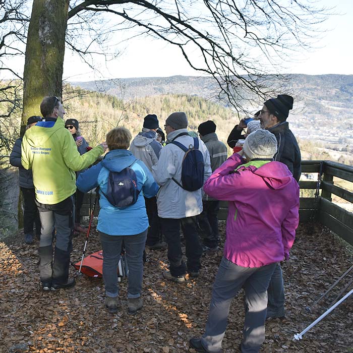 Randonnée organisée séjour nouvel an au village vacances les 4 Vents