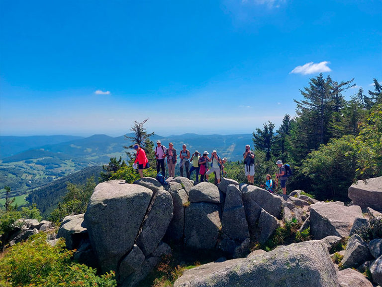 Séjour randonnées en juillet avec les 4 Vents Ramonchamp