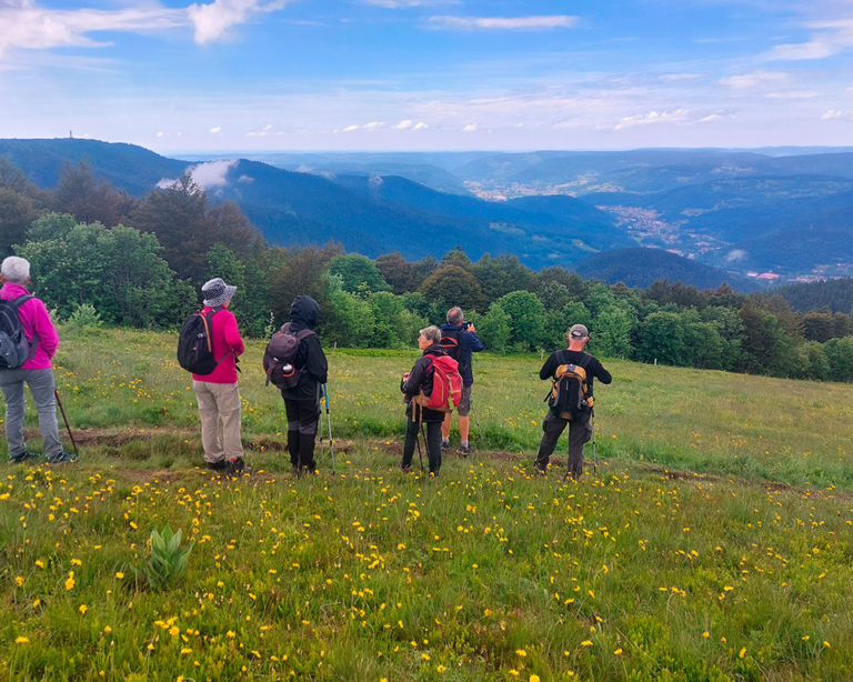 Découverte des Hautes Vosges à pieds avec les 4 Vents